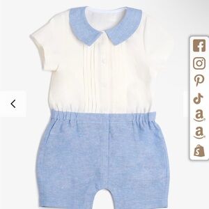 Blara Organic House Baby Outfit， 3-6m